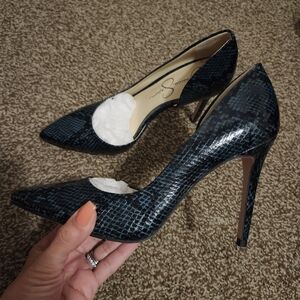 Jessica Simpson Faux Python Heels